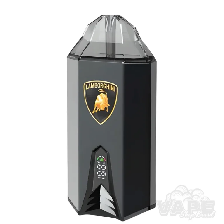 Pod Descartável Lamborghini Aventador Sabor Black Ice