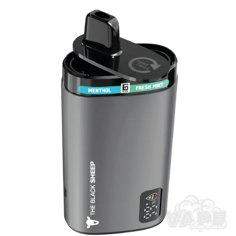 Pod Descartável The Black Sheep Dual Tank Menthol e Fresh Mint