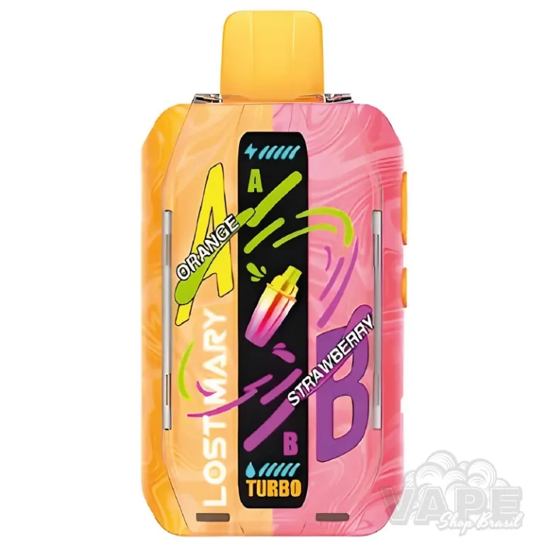 Pod Descartável Lost Mary Mixer 30K Sabor Orange Strawberry
